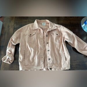 Style Rack Women's Light Orange Jean Jacket